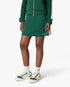 Green Scuba Mini Skirt