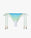 Blue & Green Gradient String Beaded Bikini Bottom