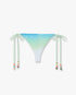 Blue & Green Gradient String Beaded Bikini Bottom