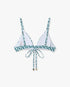 Green Cubist CC Monogram String Bikini Top