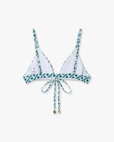 Green Cubist CC Monogram String Bikini Top