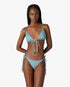 Green Cubist CC Monogram String Bikini Top