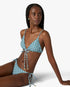 Green Cubist CC Monogram String Bikini Top