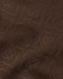 Dark Brown Cotton Monogram Shorts