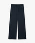 Navy Monogram Trousers