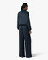 Navy Monogram Trousers