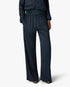 Navy Monogram Trousers