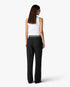 Black Wool Tailored Trousers