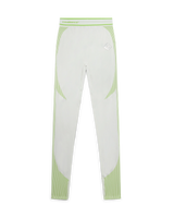 Grey and Lime  Seamless Leggings