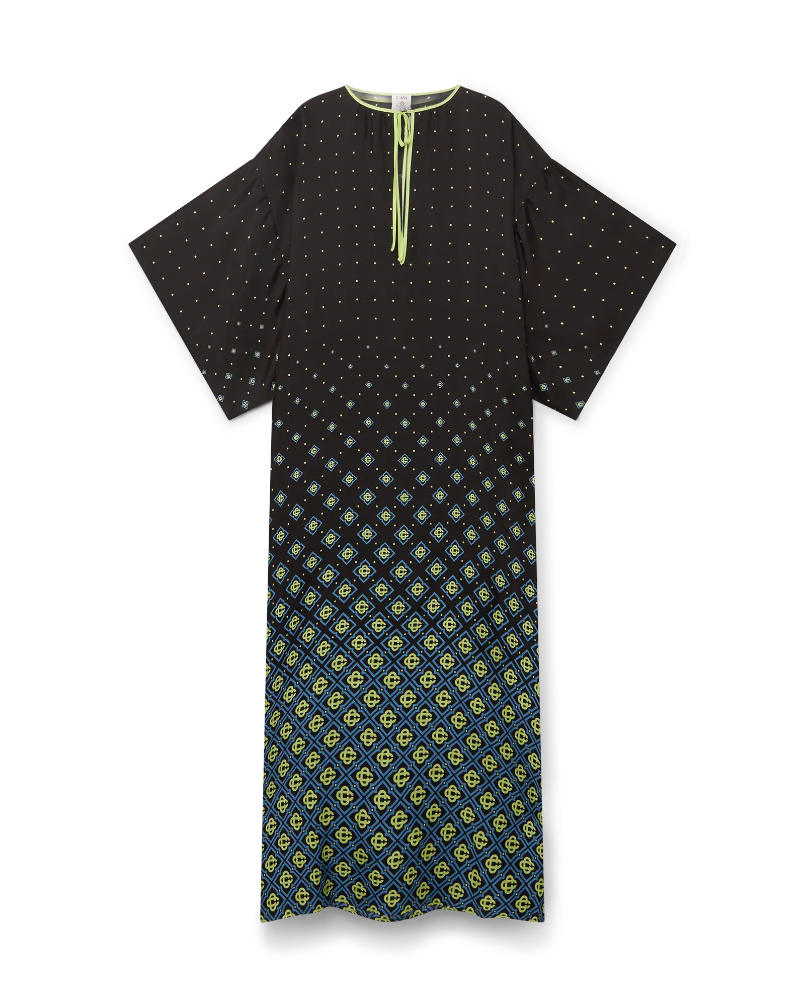 Degrade Monogram Silk Kaftan