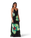 Orchid Glitch Silk Dress