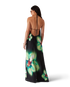 Orchid Glitch Silk Dress
