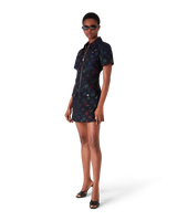 Heatmap Monogram Denim Dress