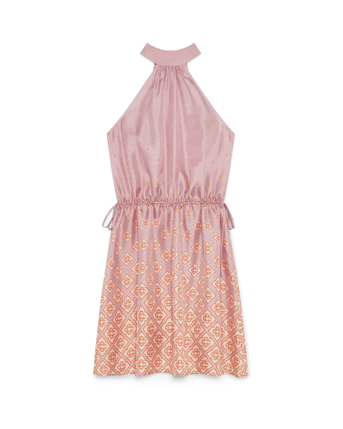 Monogram Degrade Silk Dress