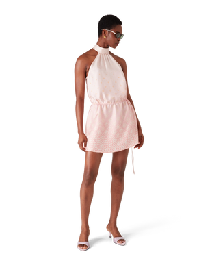 Monogram Degrade Silk Dress