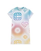 Halftone Logo T-Shirt Dress