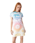 Halftone Logo T-Shirt Dress