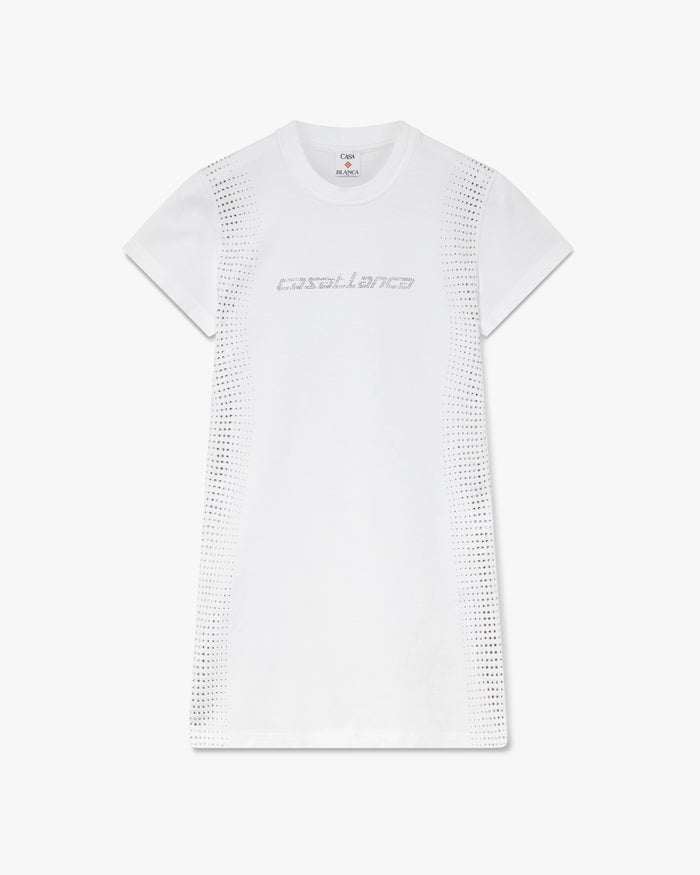 Crystal Halftone T-shirt Dress