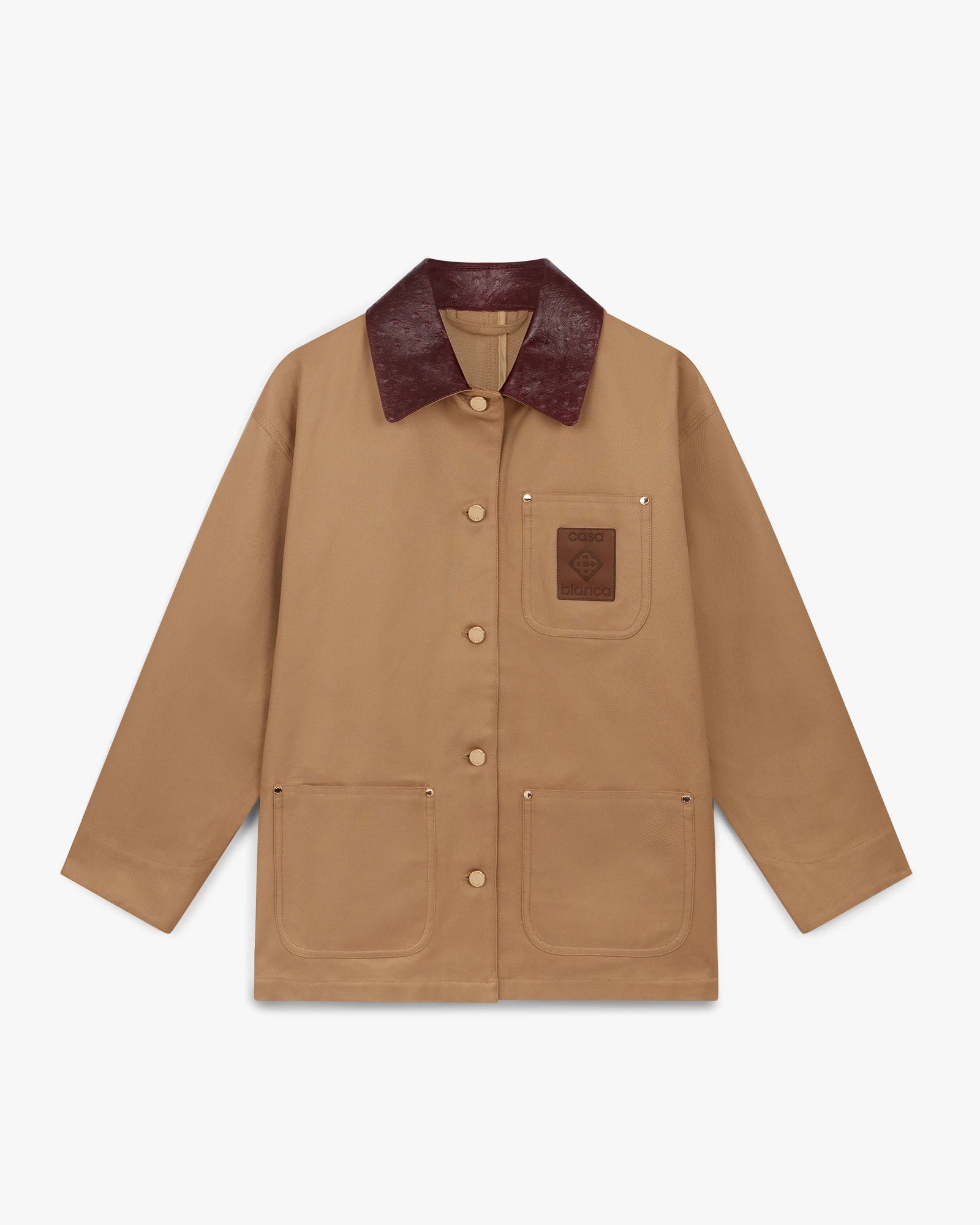 Beige Workwear Jacket