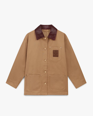 Beige Workwear Jacket