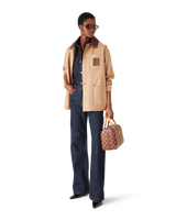 Beige Workwear Jacket