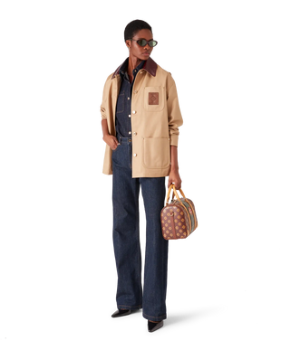 Beige Workwear Jacket