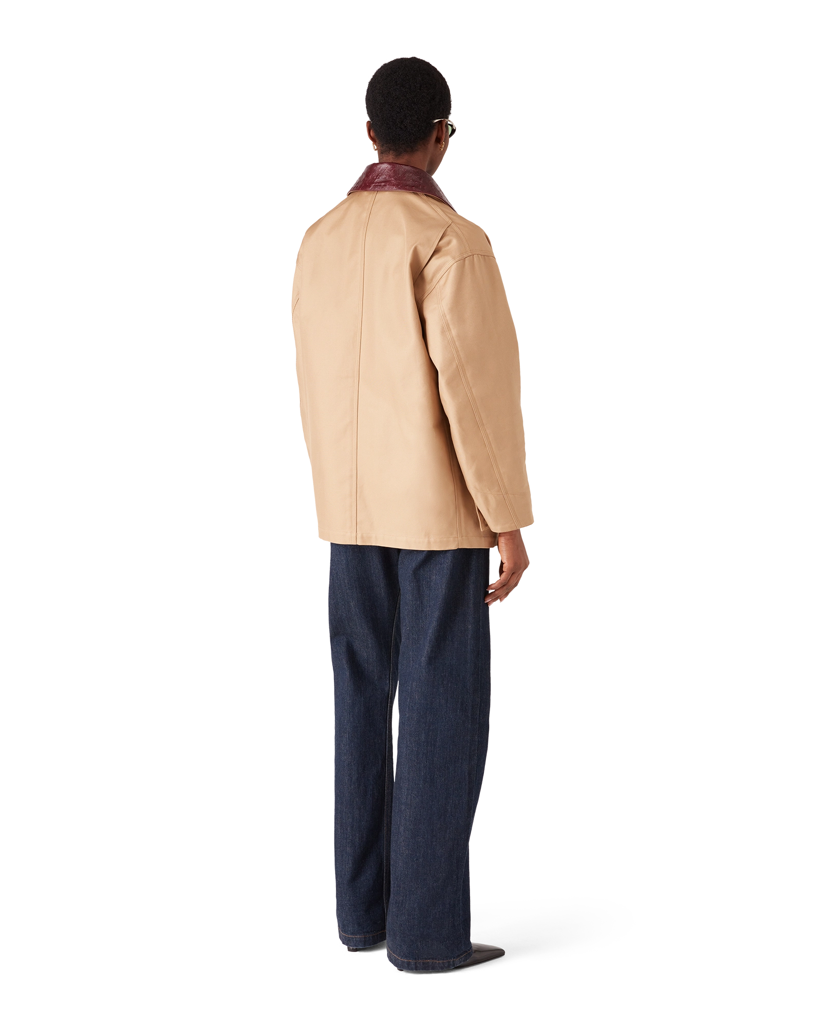 Beige Workwear Jacket