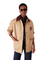 Beige Workwear Jacket