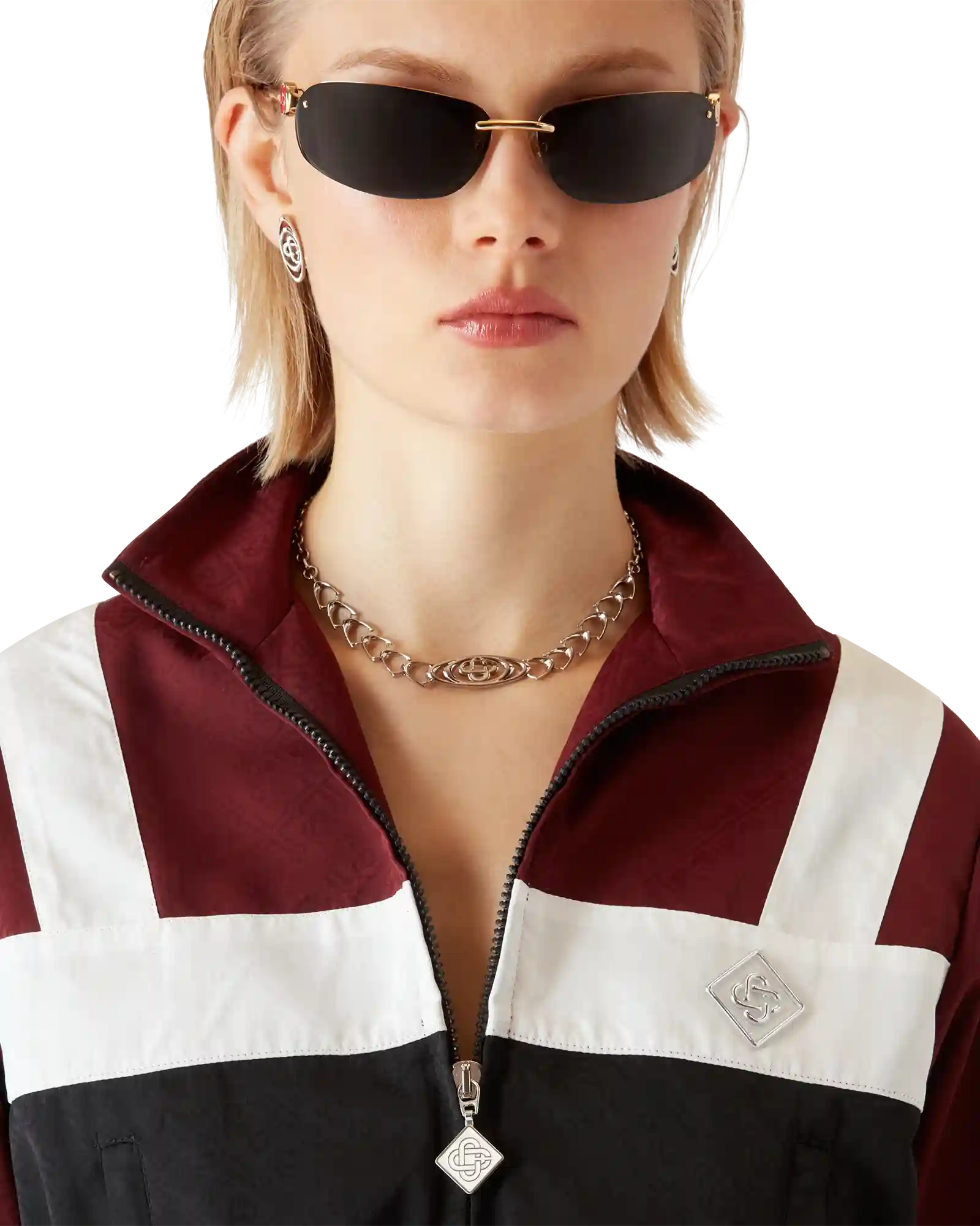 Nylon Monogram Windbreaker