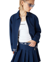 Navy Wool Suit Jacket