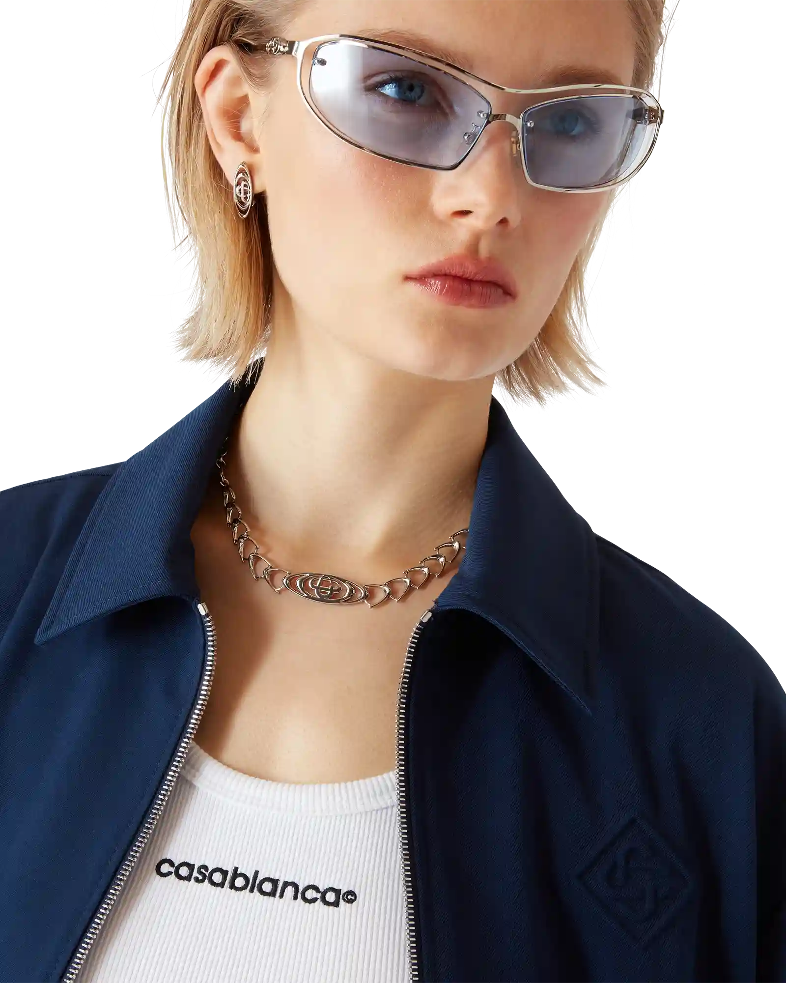 Navy Wool Suit Jacket