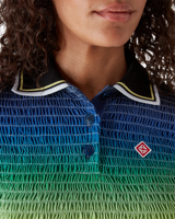 Gradient Short Sleeve Polo Shirt