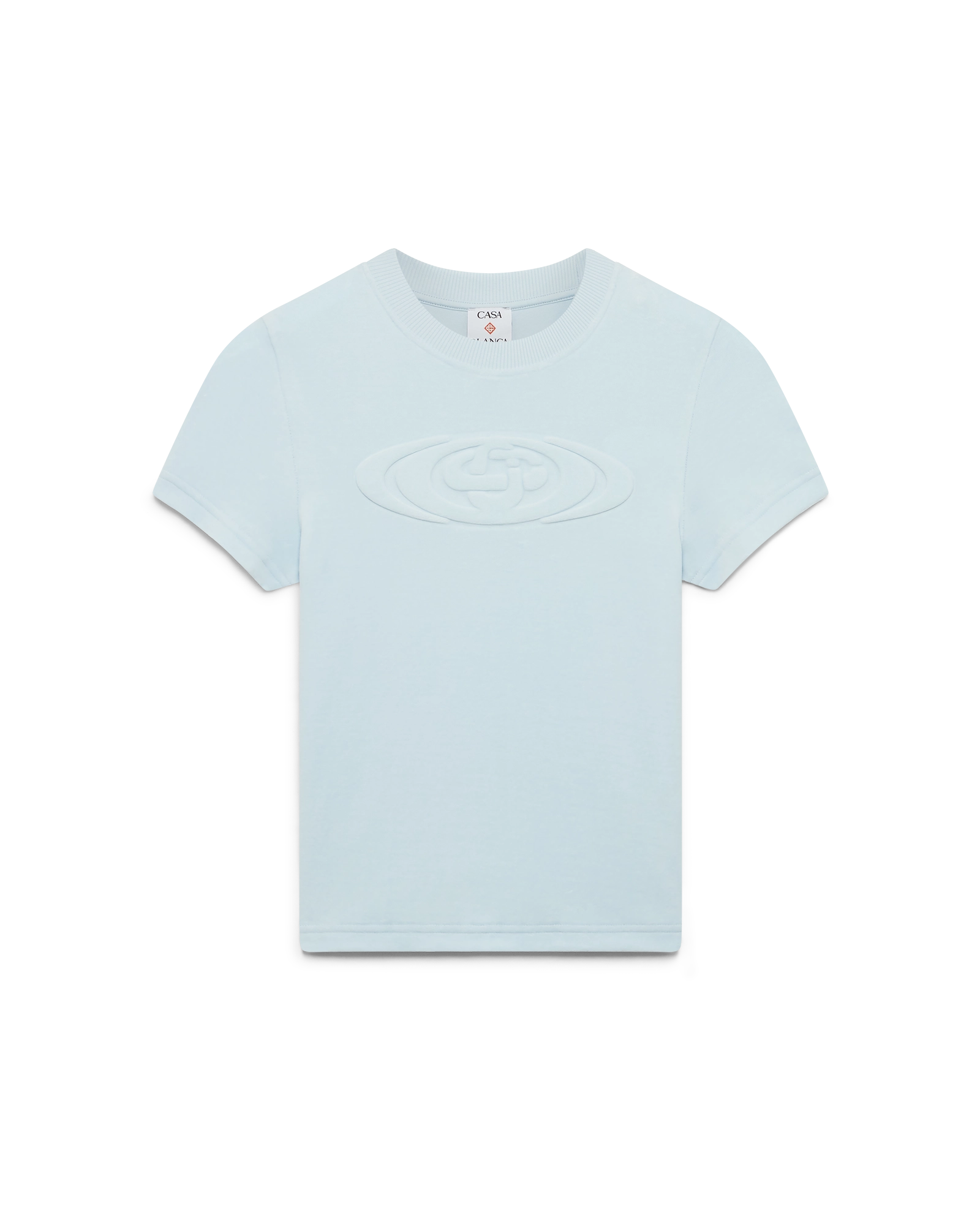 T-shirt à manches courtes en velours pour femme