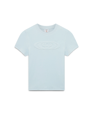 Womens Velour Short Sleeve T-Shirt