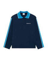 Punto Polo Collared Sweatshirt