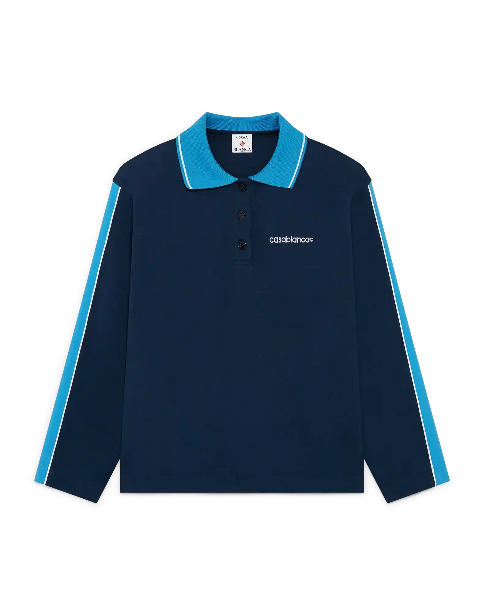 Punto Polo Collared Sweatshirt