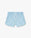 Pale Blue and White Jacquard Shorts