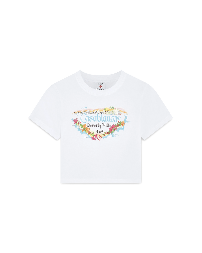 Los Angeles Store Cropped Baby Tee
