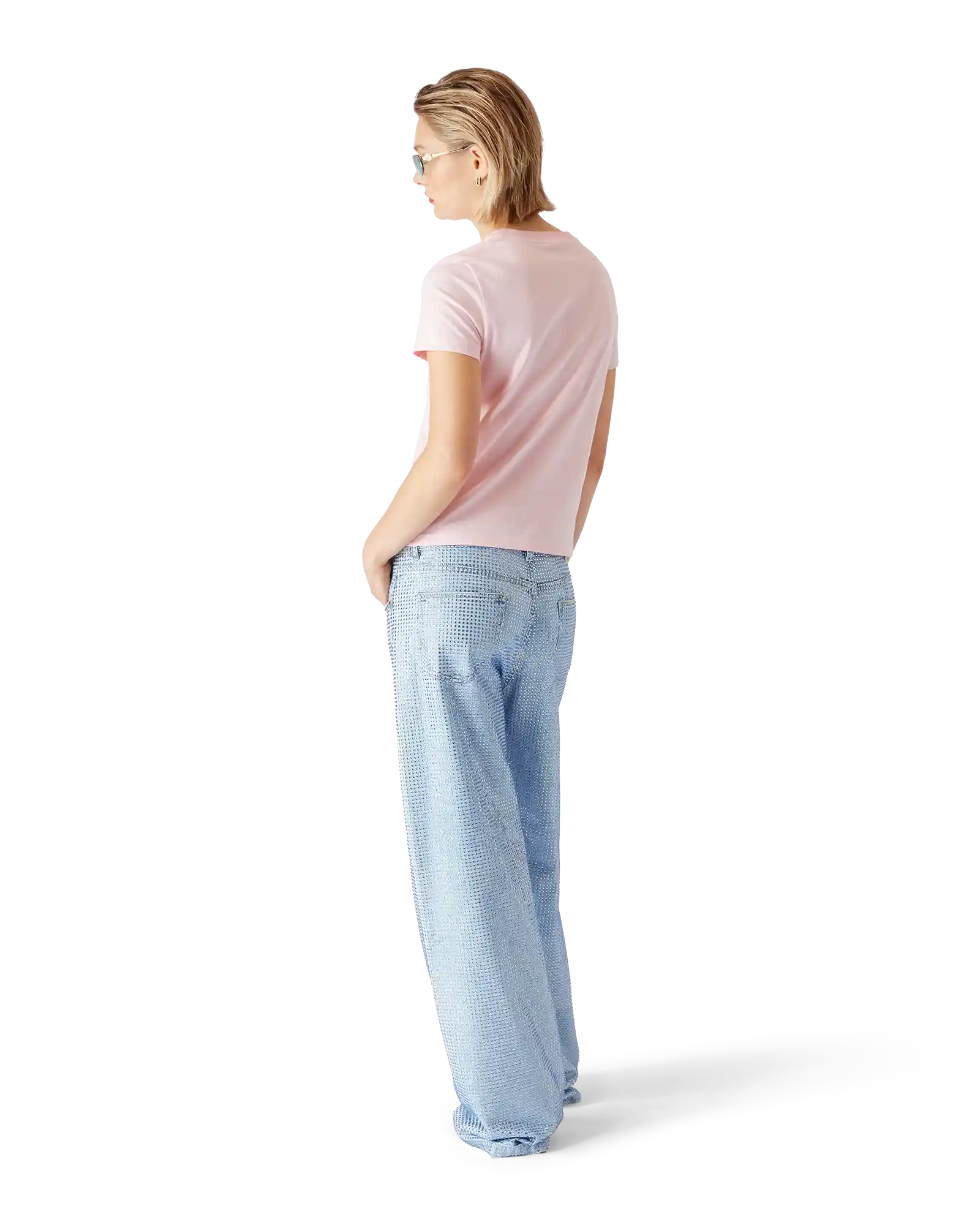 Airbrush Smiley Fitted Short Sleeve T-Shirt