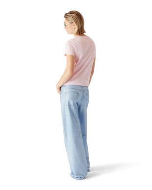 Airbrush Smiley Fitted Short Sleeve T-Shirt