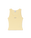 Pale Yellow Ribbed Tank Top