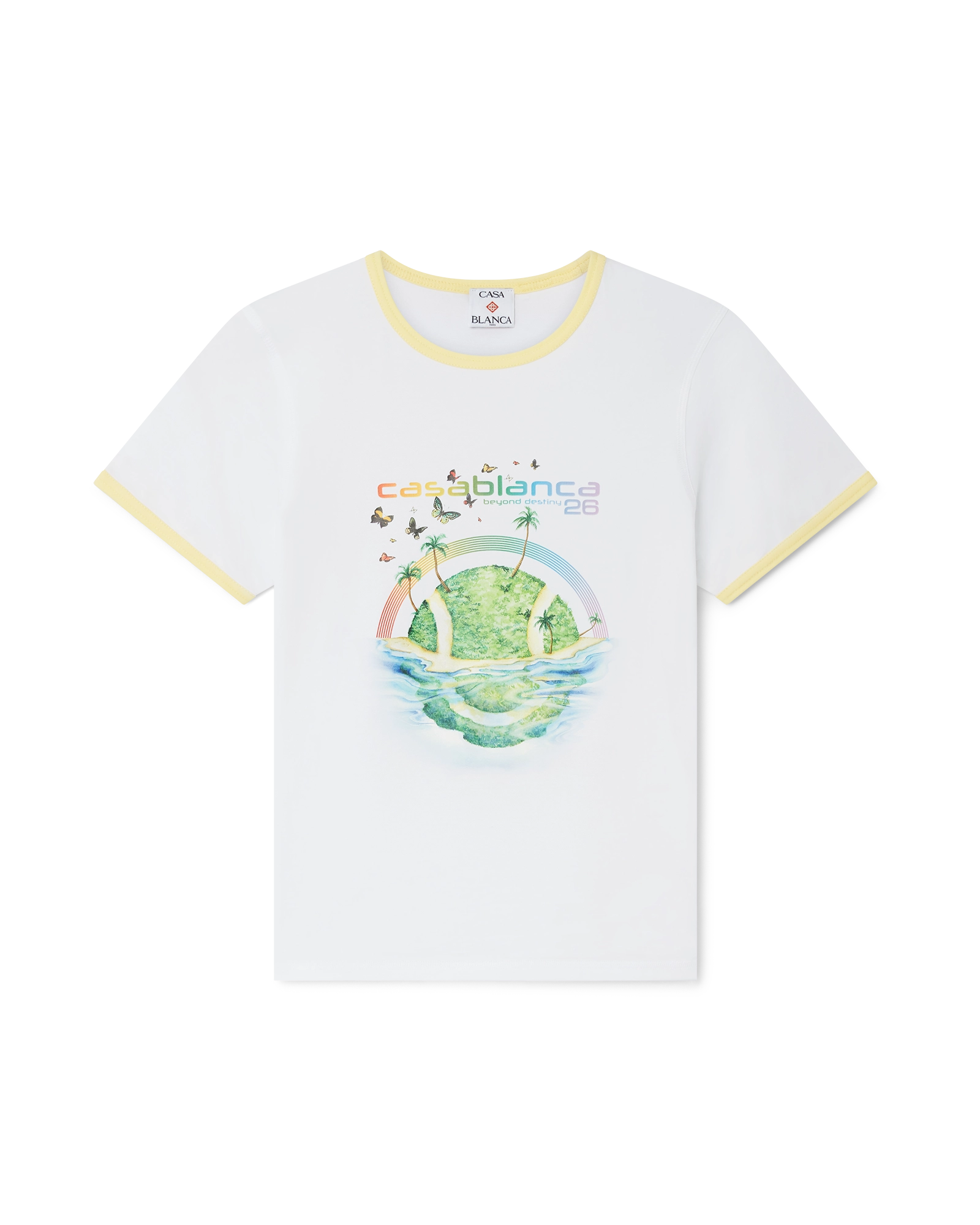 Beyond Destiny Longline Ringer Short Sleeve Tee