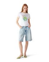 Beyond Destiny Longline Ringer Short Sleeve Tee