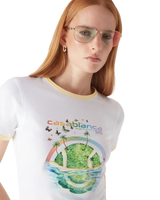 Beyond Destiny Longline Ringer Short Sleeve Tee