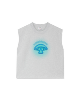 Airbrush Mushroom Sleeveless T-shirt