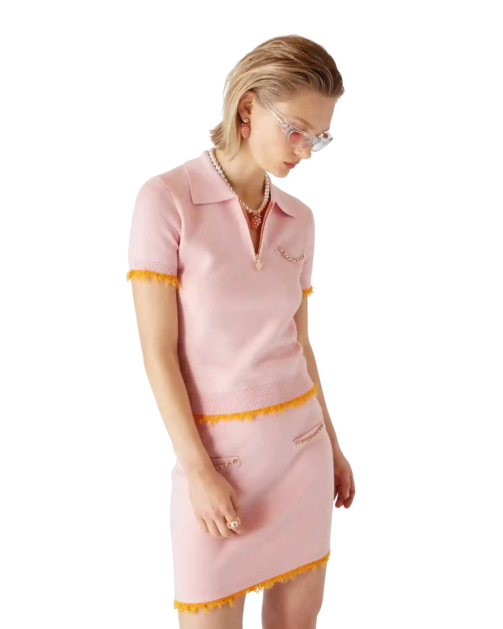 Double Face Polo Shirt