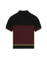 Striped Short Sleeve Polo Shirt