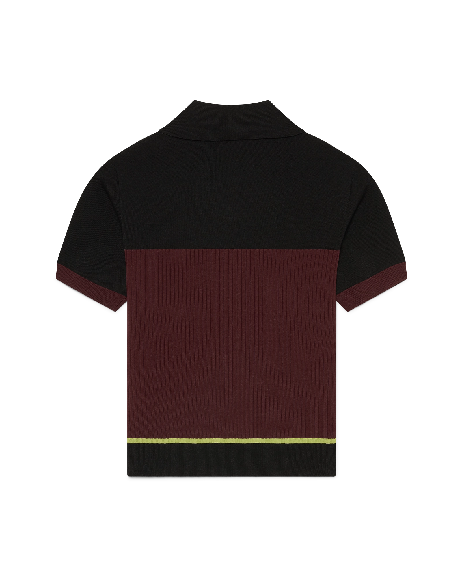 Striped Short Sleeve Polo Shirt