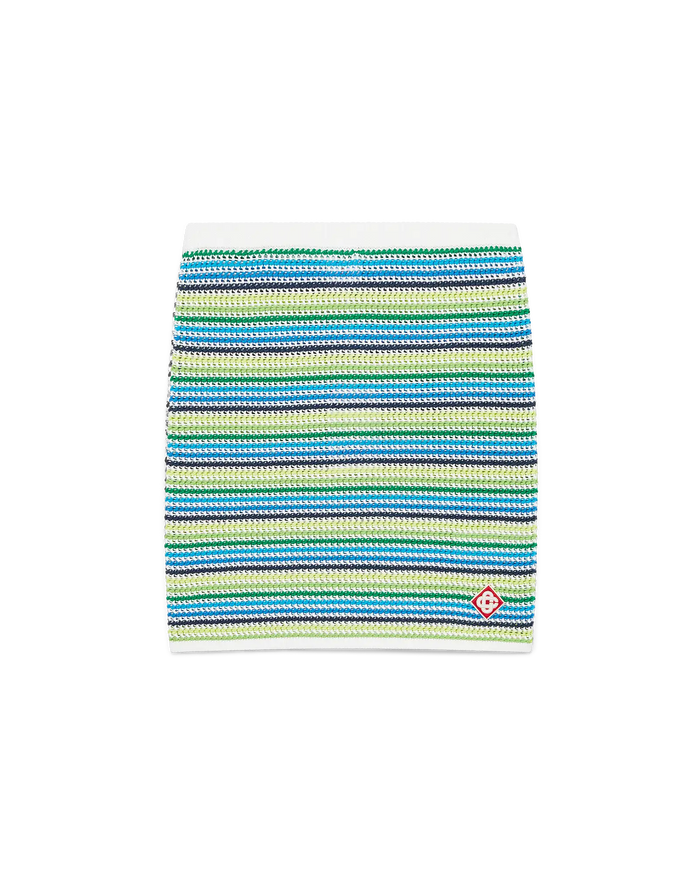Stripe Mini Skirt
