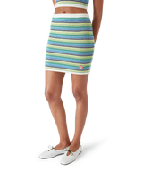 Stripe Mini Skirt